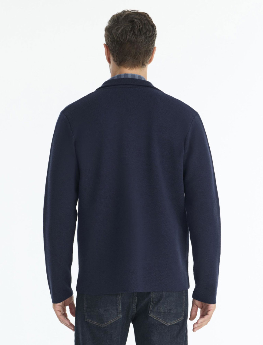 YARGICI Regular Ceket Yaka Uzun Kol Hırka YARGICI Regular Ceket Yaka Uzun Kol Hırka