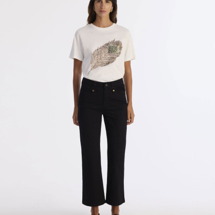 YARGICI Flare Yüksek Bel Pantolon YARGICI Flare Yüksek Bel Pantolon