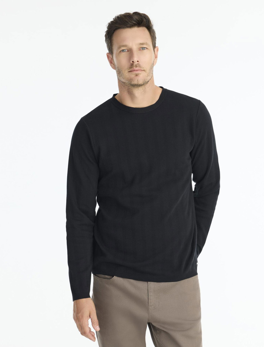 Regular Gömlek Yaka Uzun Kol Kazak Regular Gömlek Yaka Uzun Kol Kazak