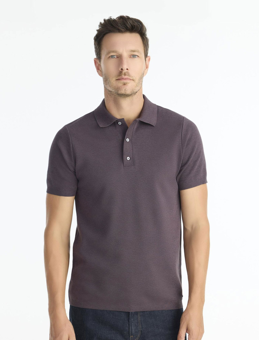 YARGICI Regular Gömlek Yaka Kısa Kol Kazak YARGICI Regular Gömlek Yaka Kısa Kol Kazak