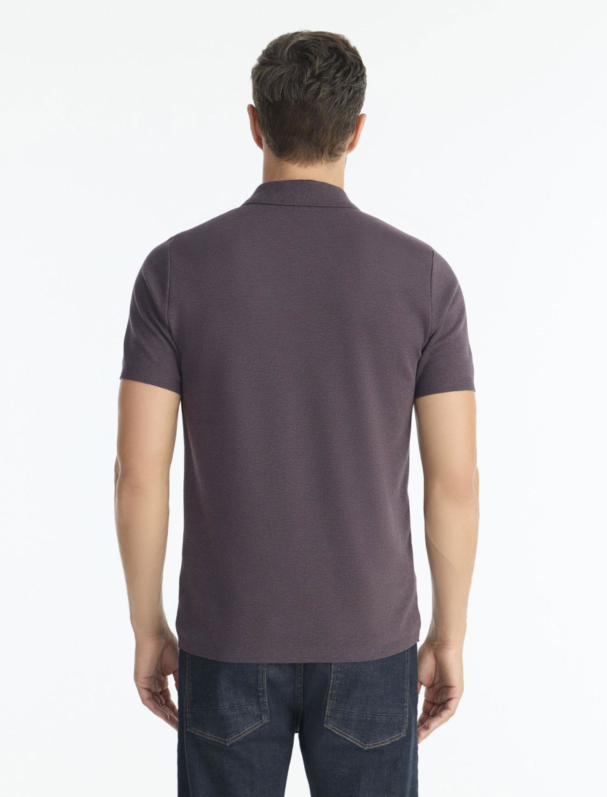 YARGICI Regular Gömlek Yaka Kısa Kol Kazak YARGICI Regular Gömlek Yaka Kısa Kol Kazak