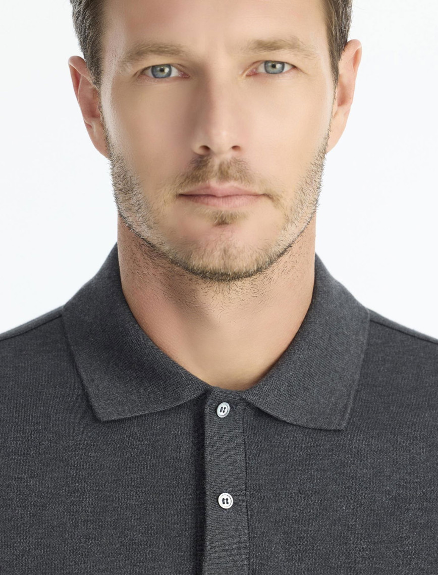 YARGICI Regular Gömlek Yaka Kısa Kol Kazak YARGICI Regular Gömlek Yaka Kısa Kol Kazak