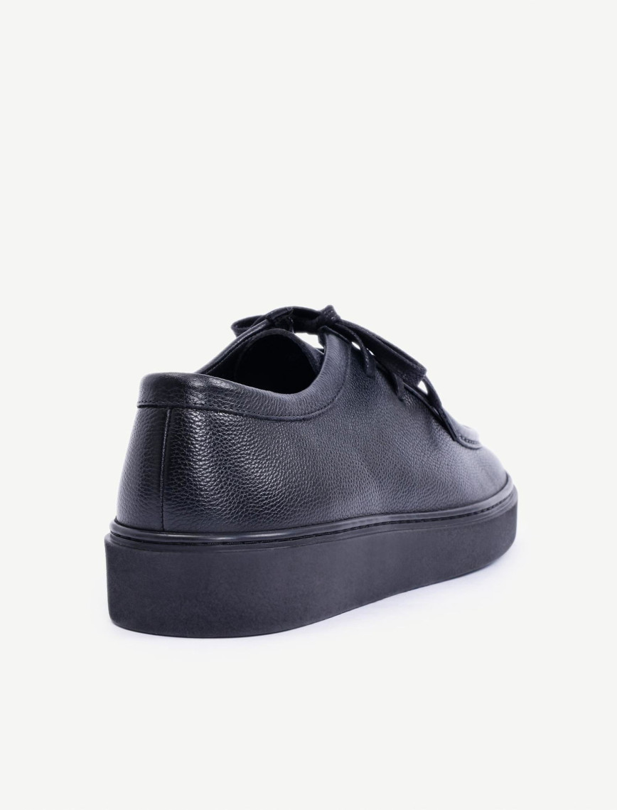 YARGICI Bağcıklı Deri Düz Ayakkabı YARGICI Bağcıklı Deri Düz Ayakkabı