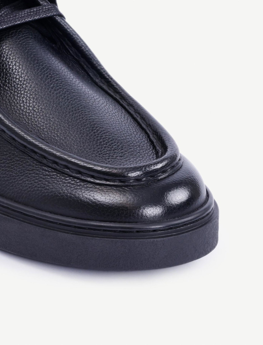 YARGICI Bağcıklı Deri Düz Ayakkabı YARGICI Bağcıklı Deri Düz Ayakkabı