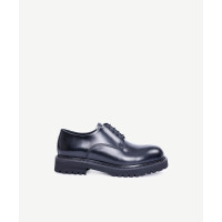 YARGICI Kalın Tabanlı Bağcıklı Deri Düz Ayakkabı YARGICI Kalın Tabanlı Bağcıklı Deri Düz Ayakkabı