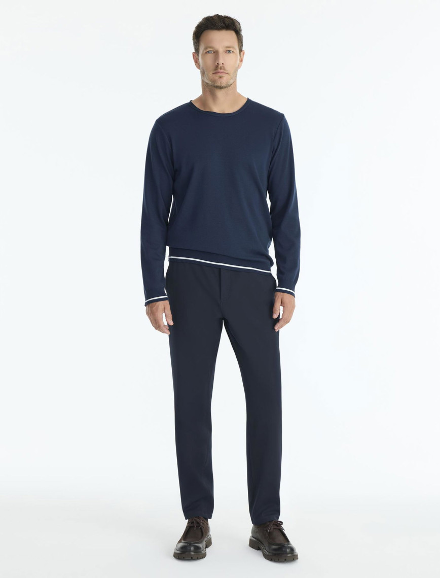 YARGICI Regular Bisiklet Yaka Uzun Kol Kazak YARGICI Regular Bisiklet Yaka Uzun Kol Kazak