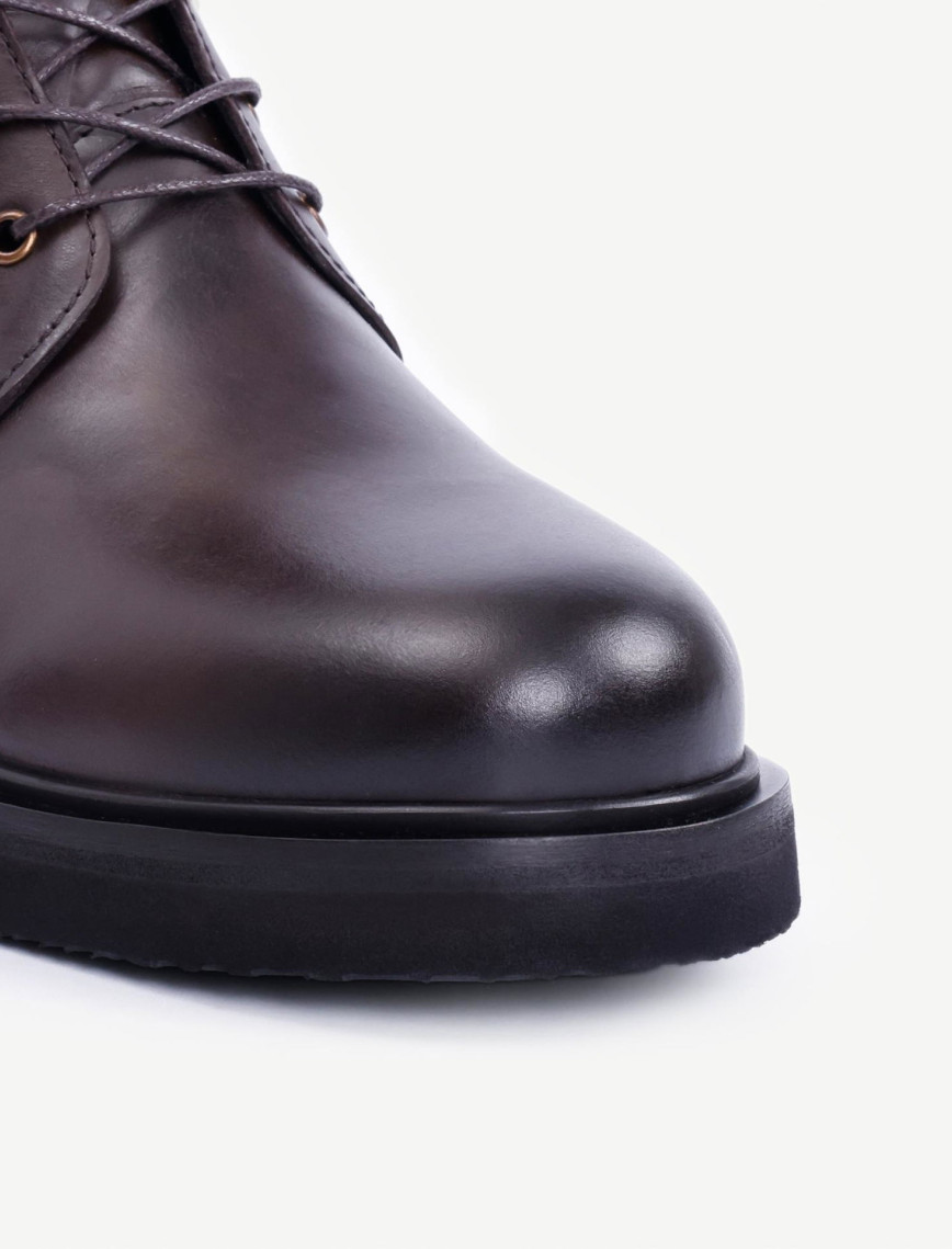 YARGICI Bağcıklı Deri Bot YARGICI Bağcıklı Deri Bot