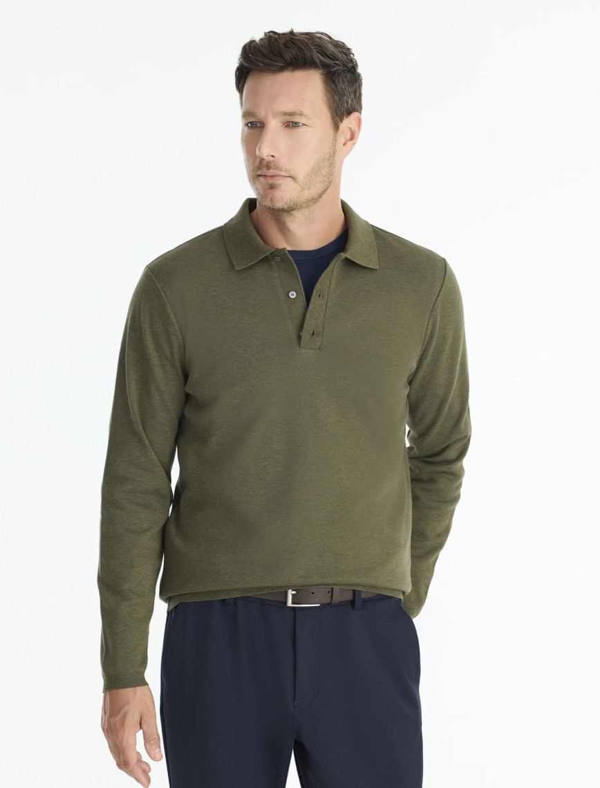 Regular Gömlek Yaka Uzun Kol Kazak Regular Gömlek Yaka Uzun Kol Kazak