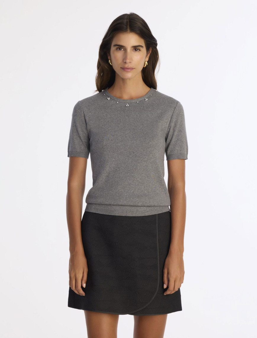 YARGICI Regular Bisiklet Yaka Kısa Kol Kazak YARGICI Regular Bisiklet Yaka Kısa Kol Kazak