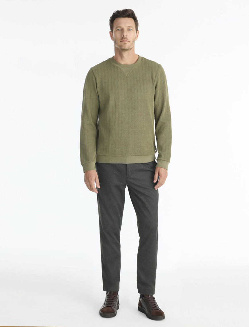 Regular Bisiklet Yaka Uzun Kol Sweatshirt Regular Bisiklet Yaka Uzun Kol Sweatshirt