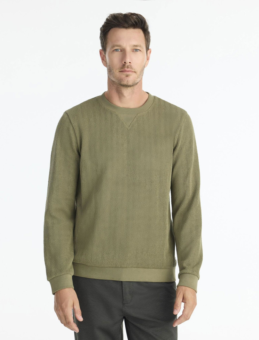 Regular Bisiklet Yaka Uzun Kol Sweatshirt Regular Bisiklet Yaka Uzun Kol Sweatshirt