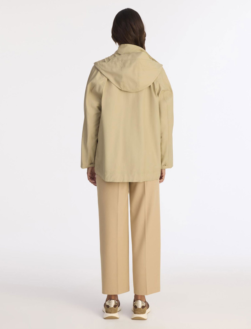 YARGICI Loose Kapüşonlu Yaka Uzun Kol Yağmurluk YARGICI Loose Kapüşonlu Yaka Uzun Kol Yağmurluk