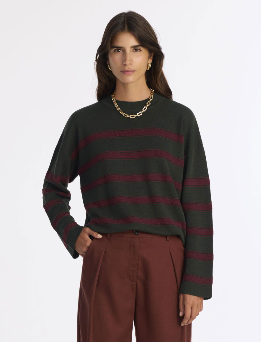 YARGICI Regular Bisiklet Yaka Uzun Kol Kazak YARGICI Regular Bisiklet Yaka Uzun Kol Kazak