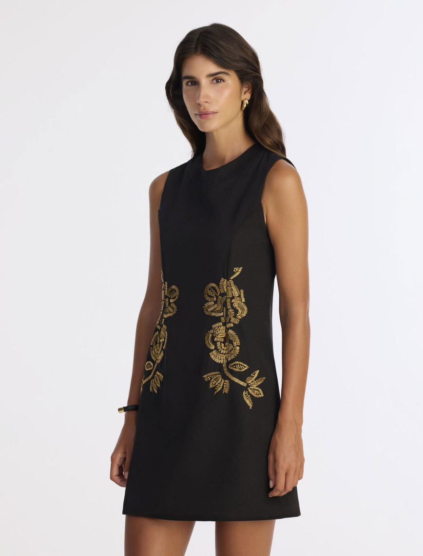 YARGICI Dar Bisiklet Yaka Kolsuz Elbise YARGICI Dar Bisiklet Yaka Kolsuz Elbise