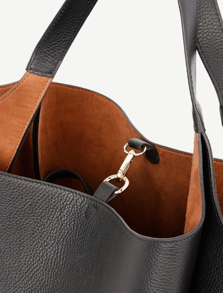 YARGICI Alcantara Astarlı Deri Omuz Çantası YARGICI Alcantara Astarlı Deri Omuz Çantası