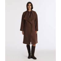 YARGICI Geniş Şal Yaka Uzun Kol Palto YARGICI Geniş Şal Yaka Uzun Kol Palto