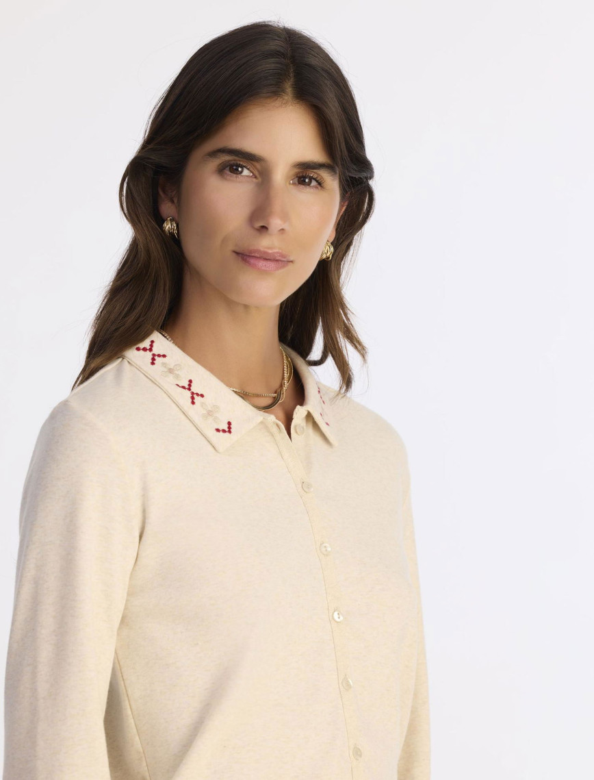 YARGICI Regular Gömlek Yaka Uzun Kol Hırka YARGICI Regular Gömlek Yaka Uzun Kol Hırka