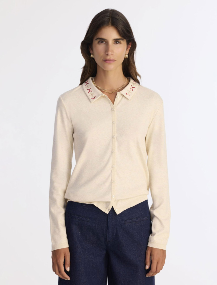 YARGICI Regular Gömlek Yaka Uzun Kol Hırka YARGICI Regular Gömlek Yaka Uzun Kol Hırka