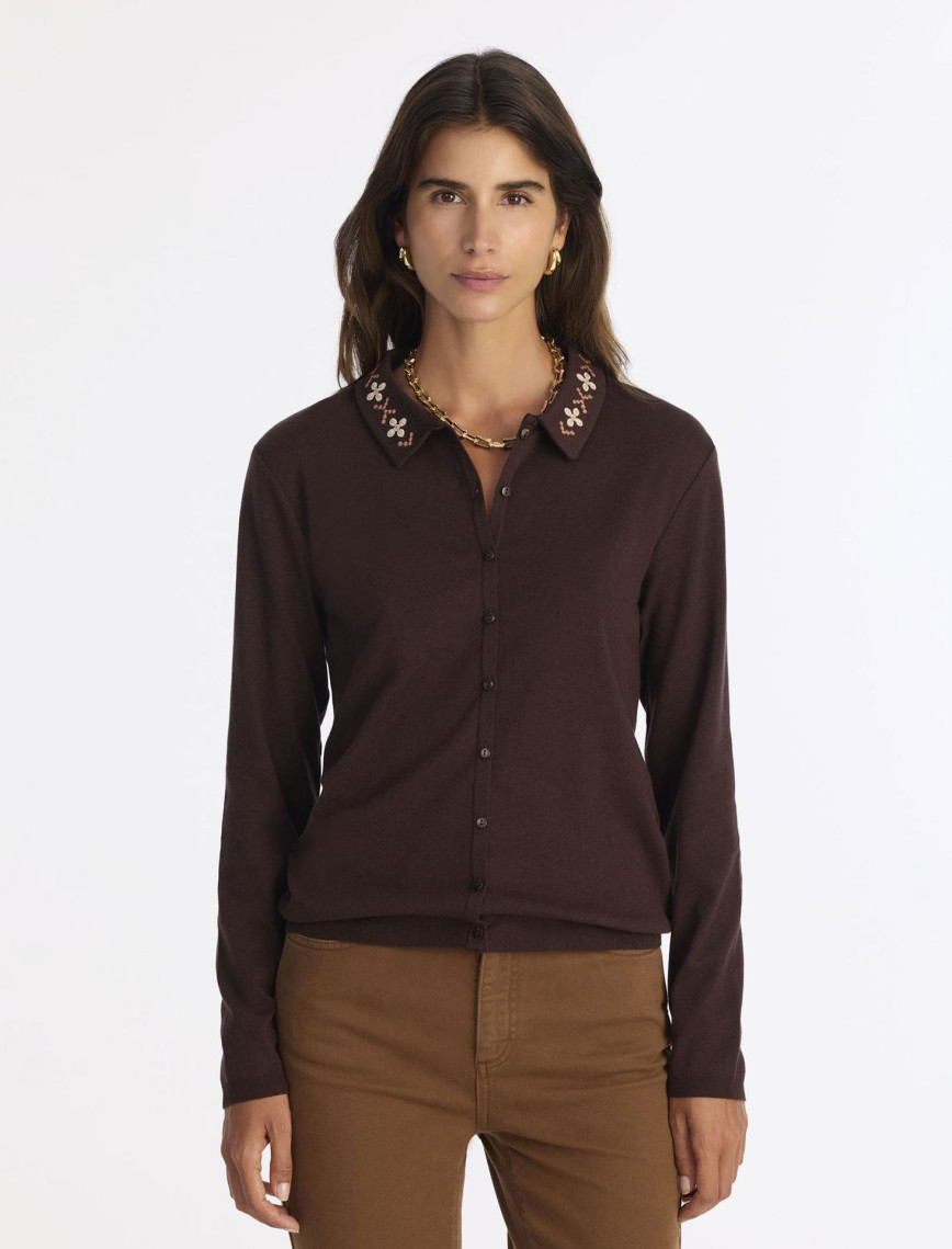 YARGICI Regular Gömlek Yaka Uzun Kol Hırka YARGICI Regular Gömlek Yaka Uzun Kol Hırka