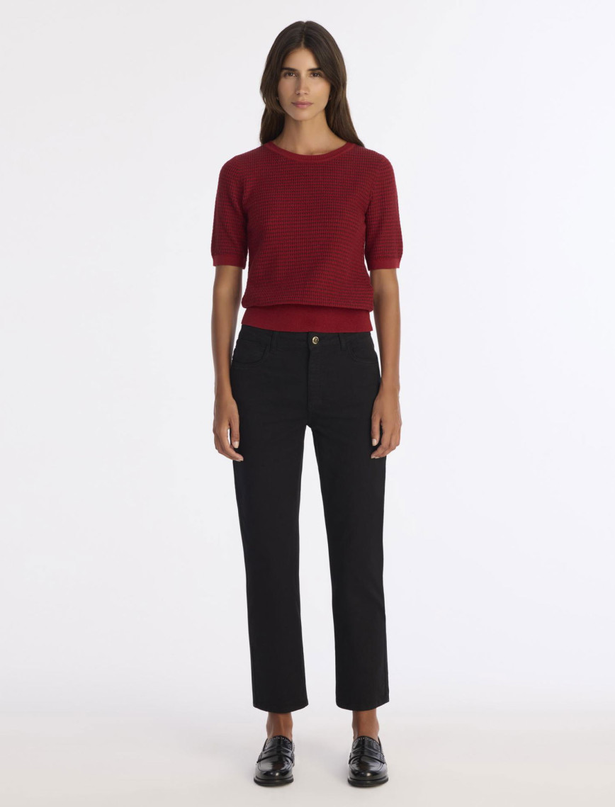 YARGICI Düz Yüksek Bel Pantolon YARGICI Düz Yüksek Bel Pantolon