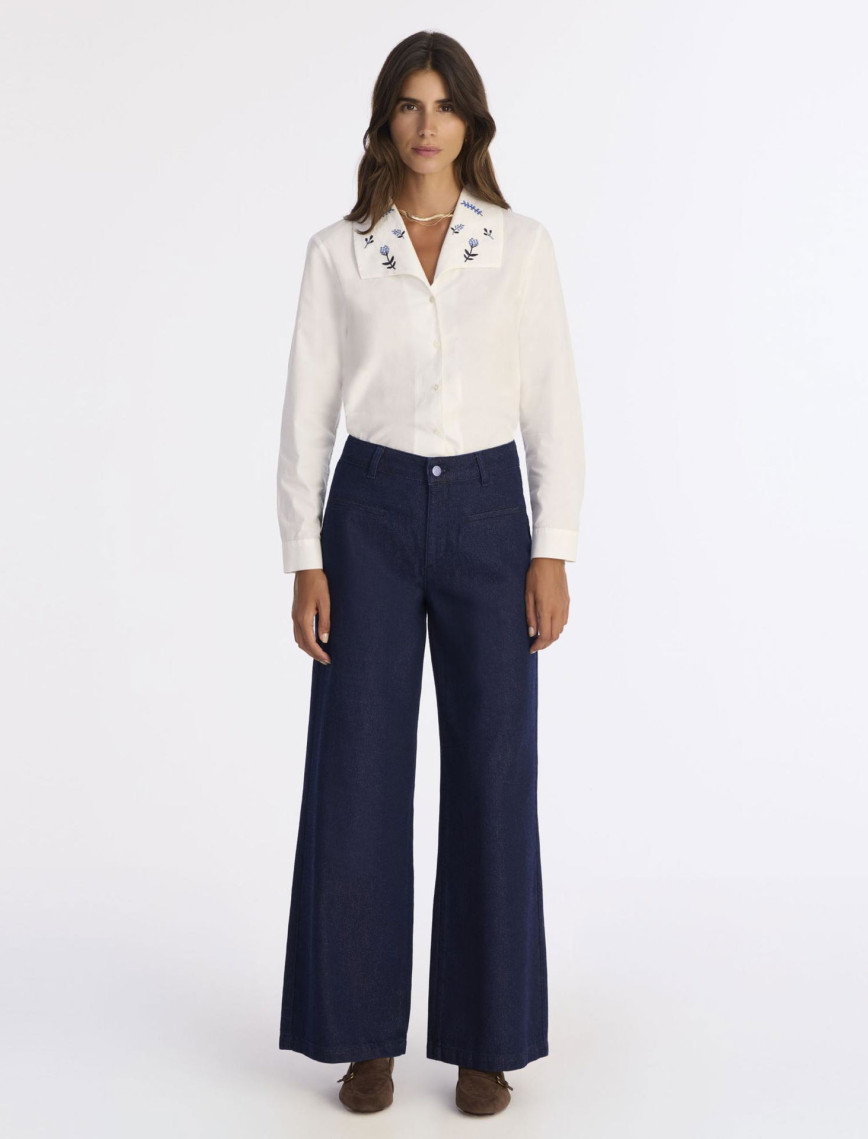 YARGICI Wide Leg Yüksek Bel Pantolon YARGICI Wide Leg Yüksek Bel Pantolon