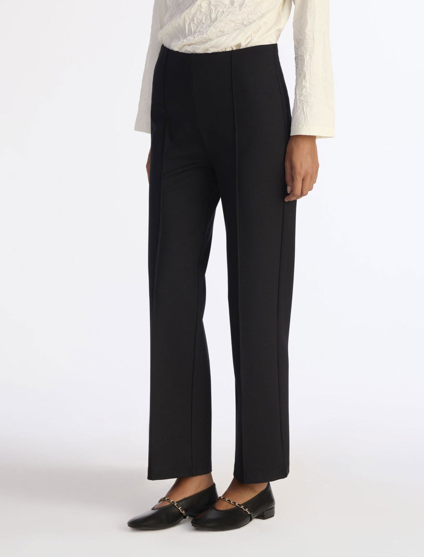 YARGICI Nervürlü Düz Kalıp Pantolon YARGICI Nervürlü Düz Kalıp Pantolon