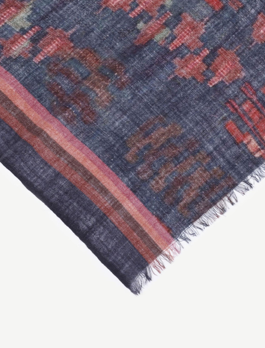 YARGICI Etnik Desenli Yün Şal YARGICI Etnik Desenli Yün Şal