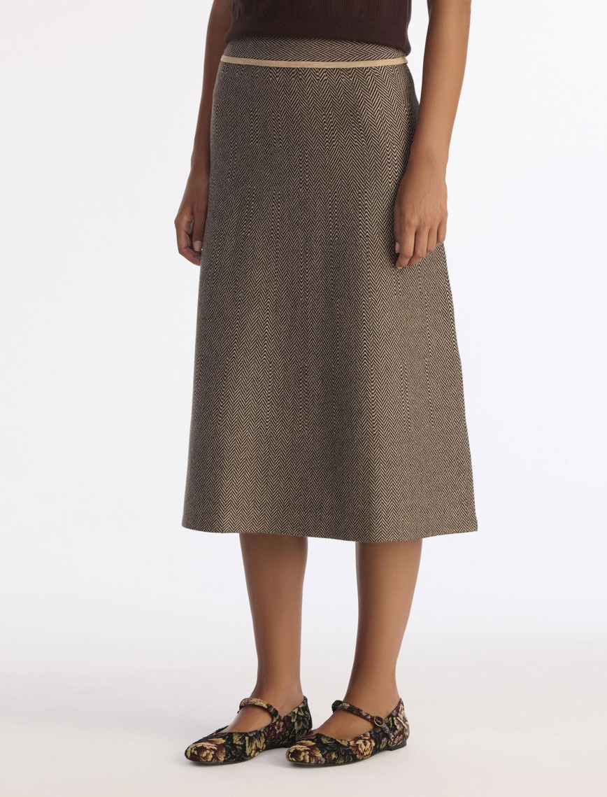 YARGICI A Form Triko Etek YARGICI A Form Triko Etek