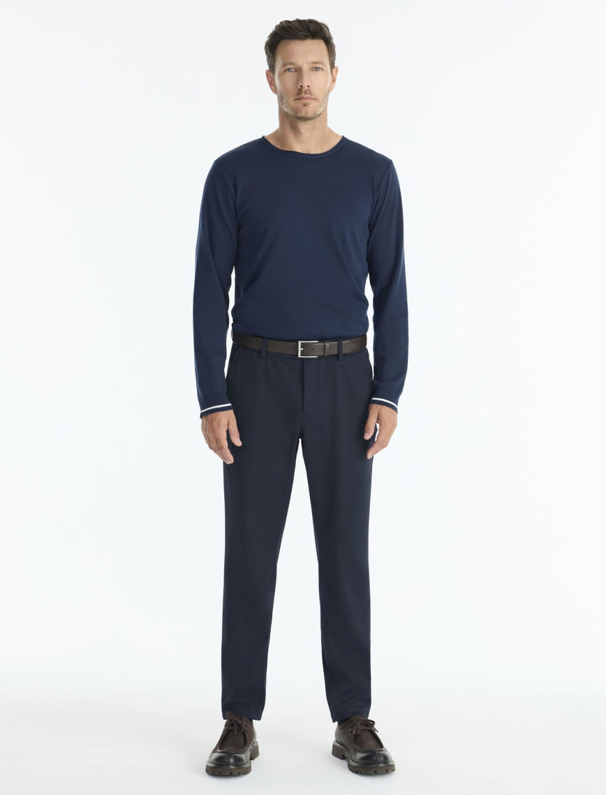 Düz Normal Bel Pantolon Düz Normal Bel Pantolon