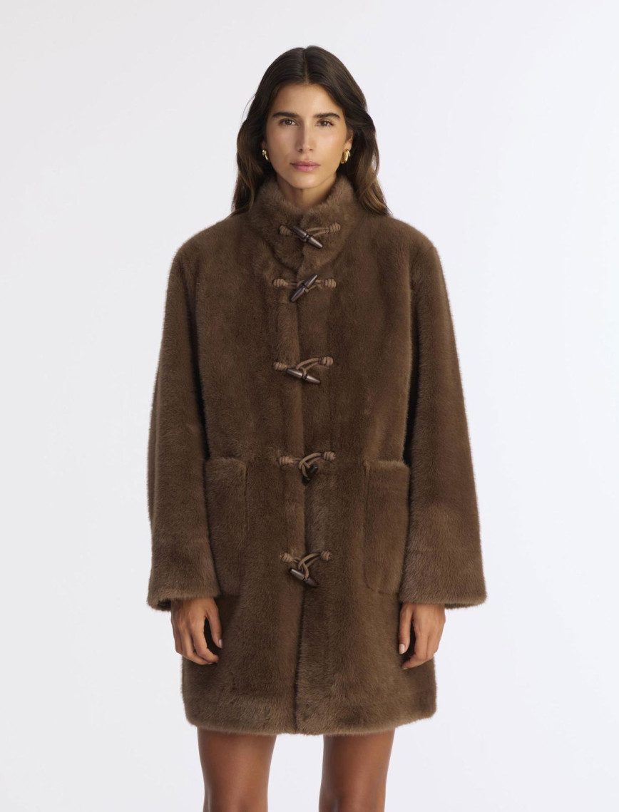 YARGICI Regular Dik Yaka Uzun Kol Mont YARGICI Regular Dik Yaka Uzun Kol Mont