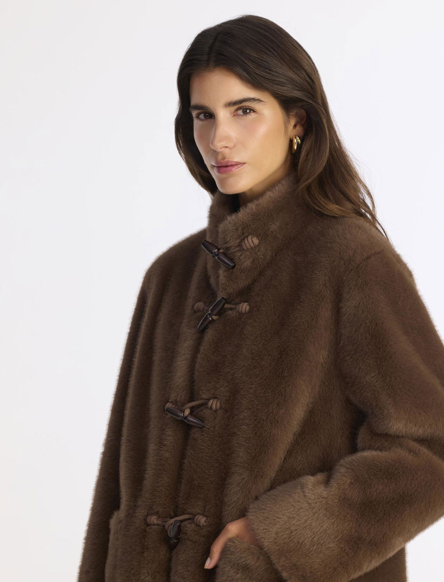 YARGICI Regular Dik Yaka Uzun Kol Mont YARGICI Regular Dik Yaka Uzun Kol Mont