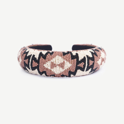 YARGICI Desenli Cam Boncuklu Taç YARGICI Desenli Cam Boncuklu Taç