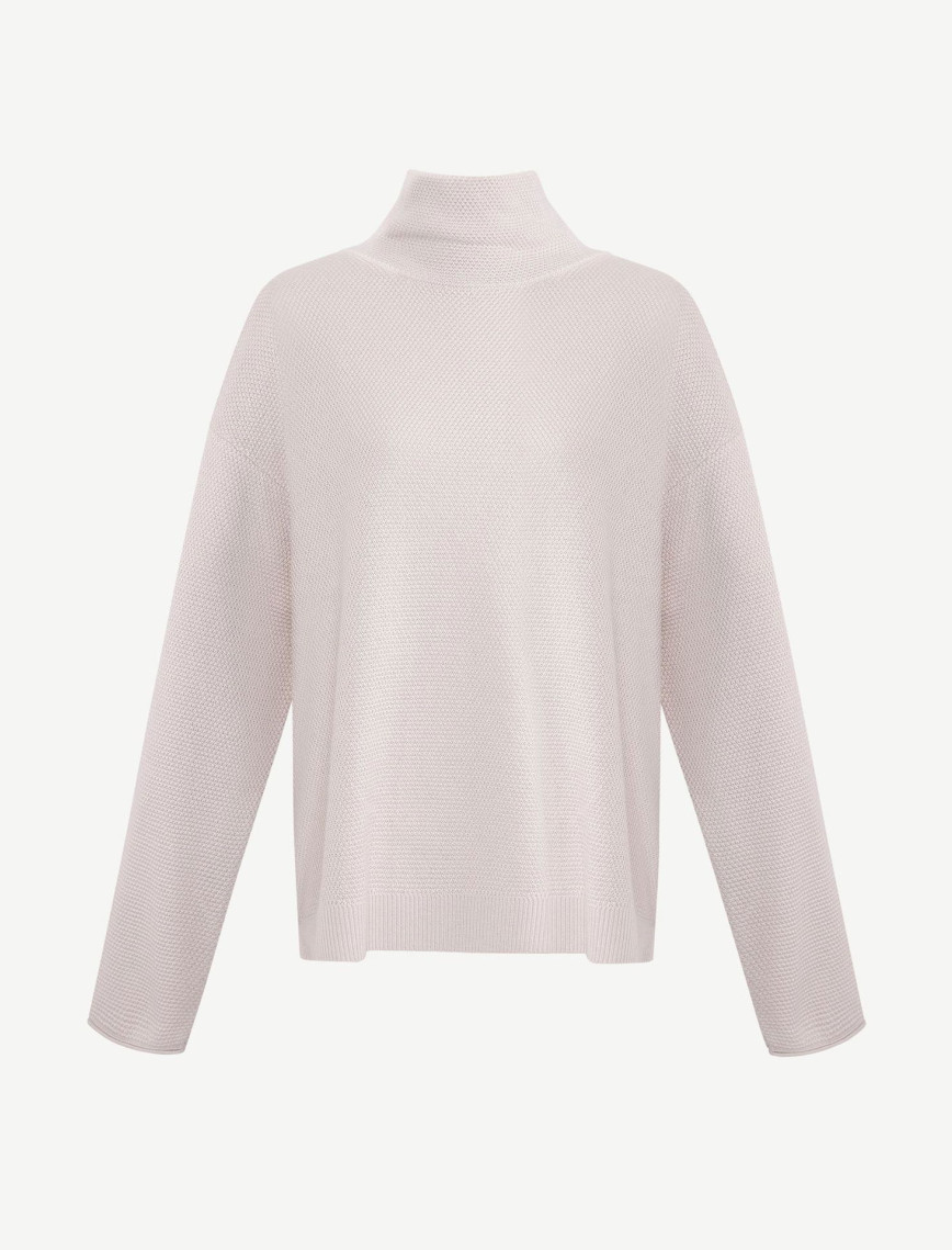 YARGICI Geniş Balıkçı Yaka Uzun Kol Kazak