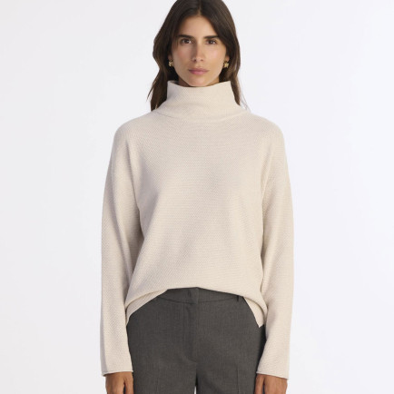 YARGICI Geniş Balıkçı Yaka Uzun Kol Kazak YARGICI Geniş Balıkçı Yaka Uzun Kol Kazak