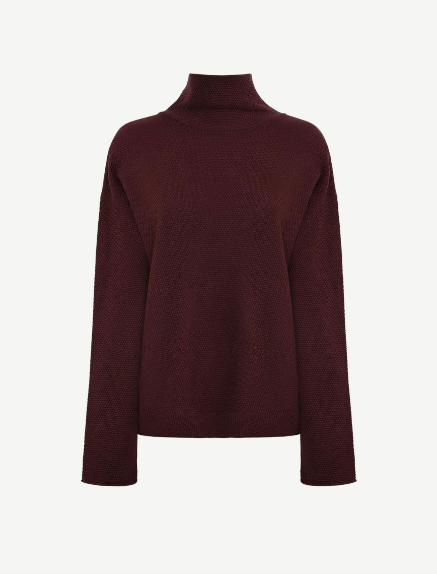 YARGICI Geniş Balıkçı Yaka Uzun Kol Kazak YARGICI Geniş Balıkçı Yaka Uzun Kol Kazak