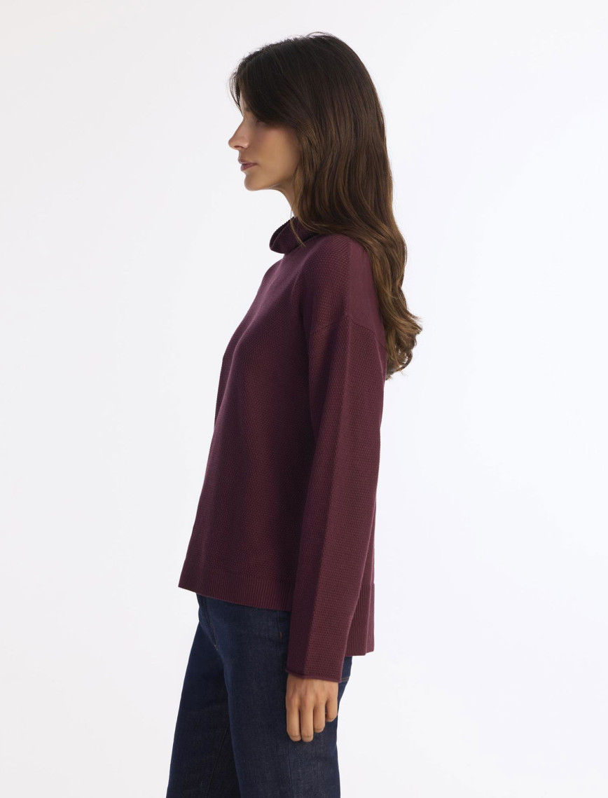 YARGICI Geniş Balıkçı Yaka Uzun Kol Kazak YARGICI Geniş Balıkçı Yaka Uzun Kol Kazak