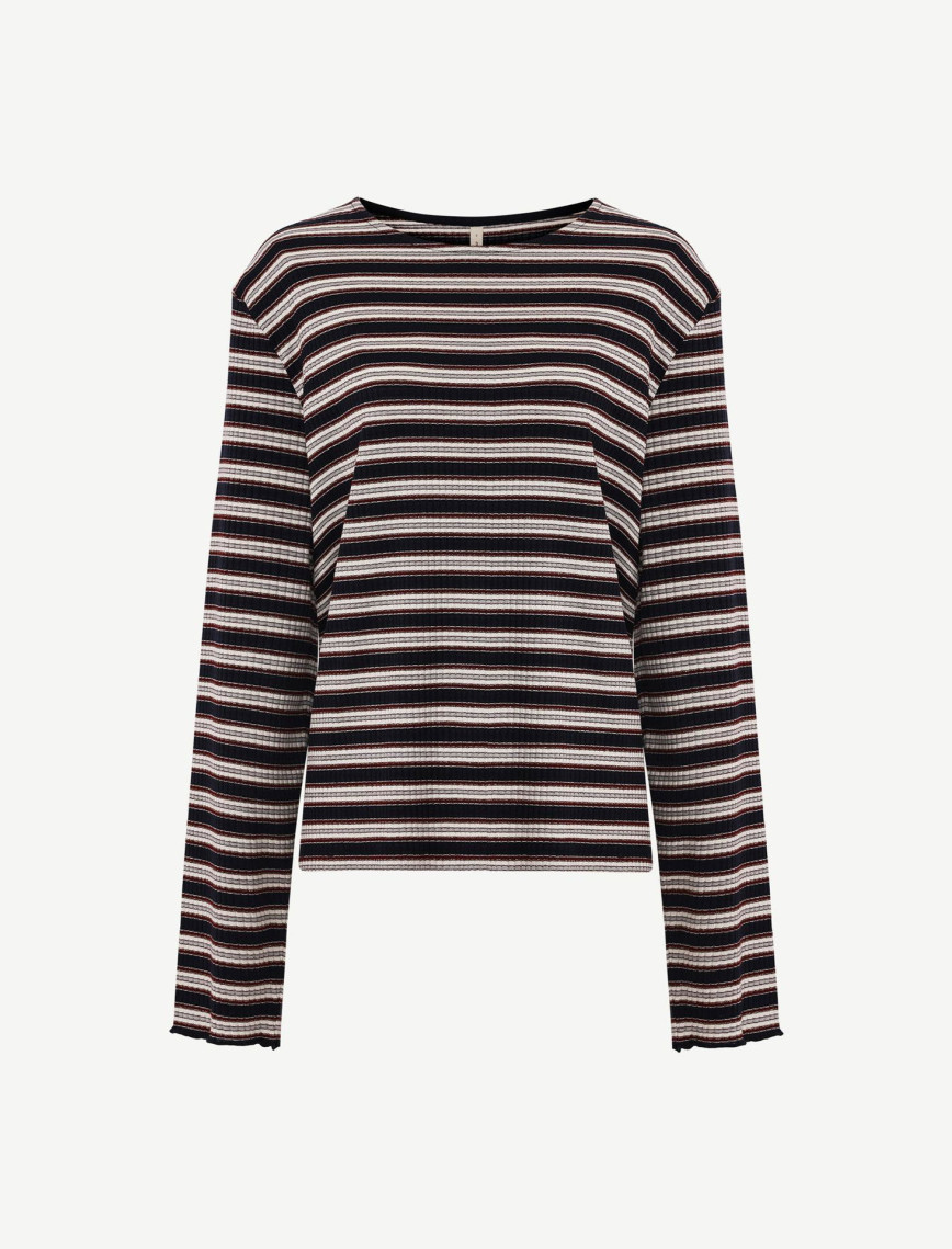 YARGICI Regular Bisiklet Yaka Uzun Kol T-shirt YARGICI Regular Bisiklet Yaka Uzun Kol T-shirt