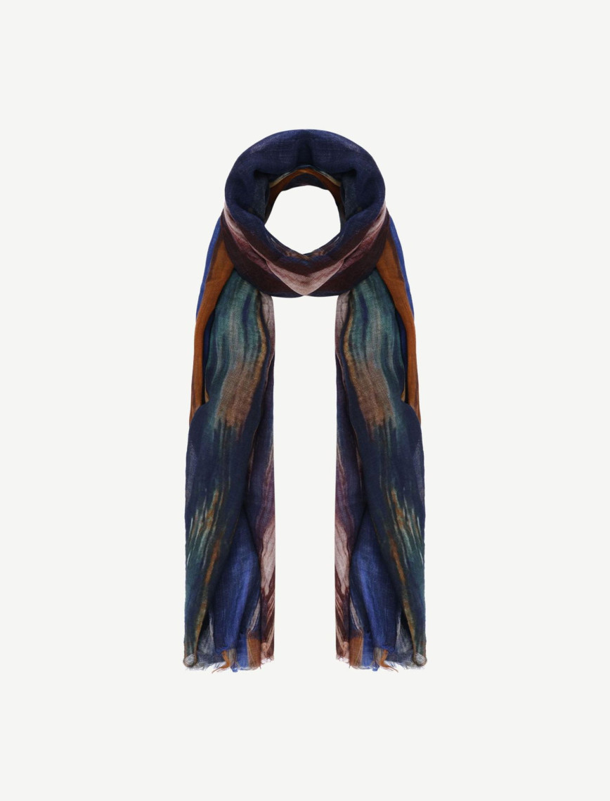 YARGICI Çok Renkli Yün Şal YARGICI Çok Renkli Yün Şal