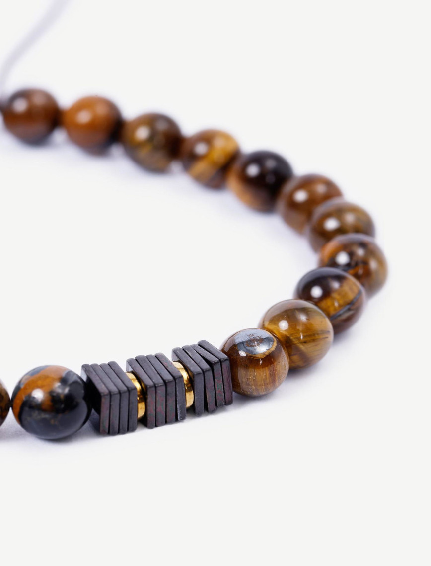 YARGICI Hematit Ve Kaplangözü İçerikli Bileklik YARGICI Hematit Ve Kaplangözü İçerikli Bileklik