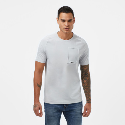 Boss Urban Erkek Açık Gri T-Shirt Boss Urban Erkek Açık Gri T-Shirt
