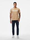 Hugo Dulivio Erkek Bej T-Shirt