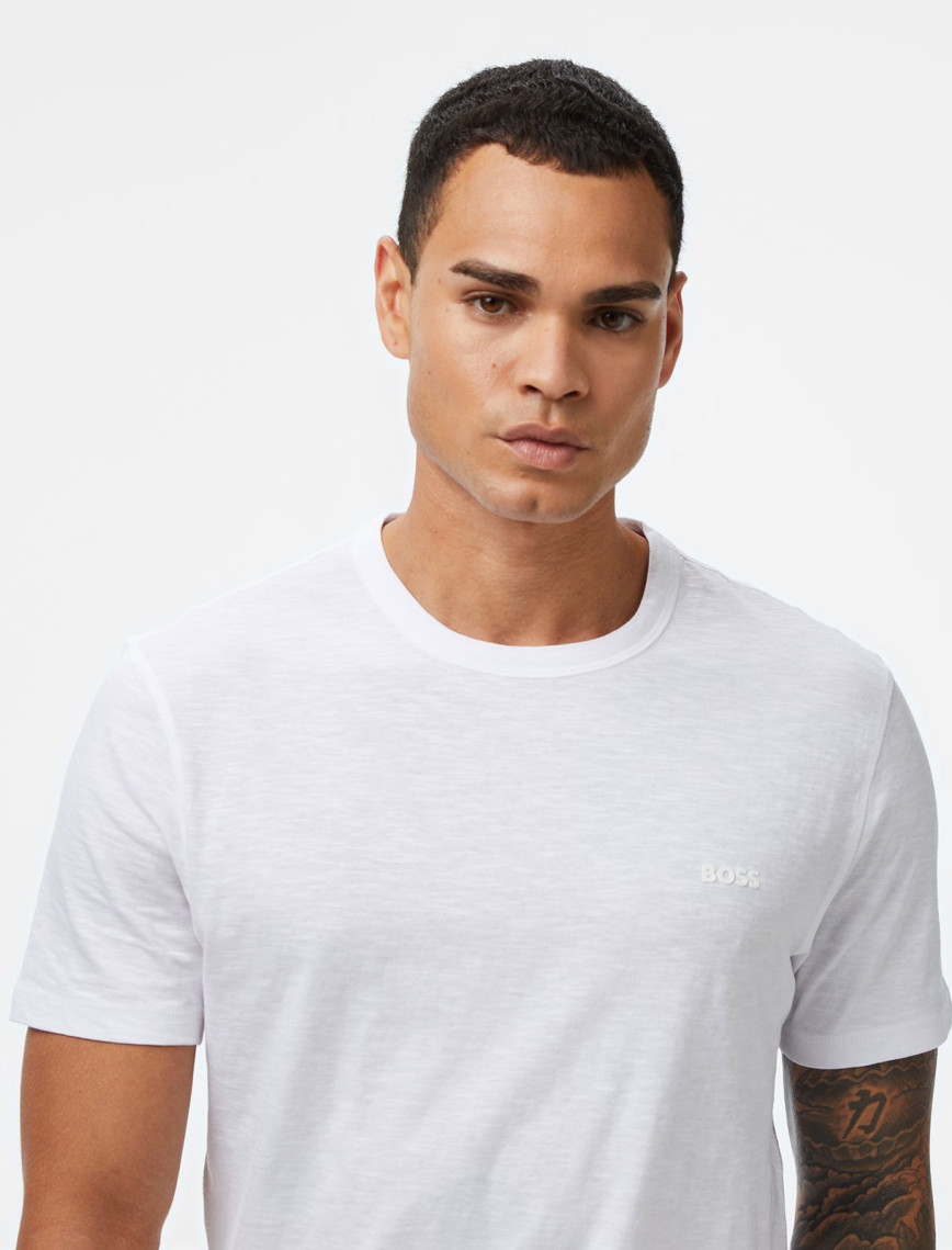 Boss Tegood Erkek Beyaz T-Shirt Boss Tegood Erkek Beyaz T-Shirt