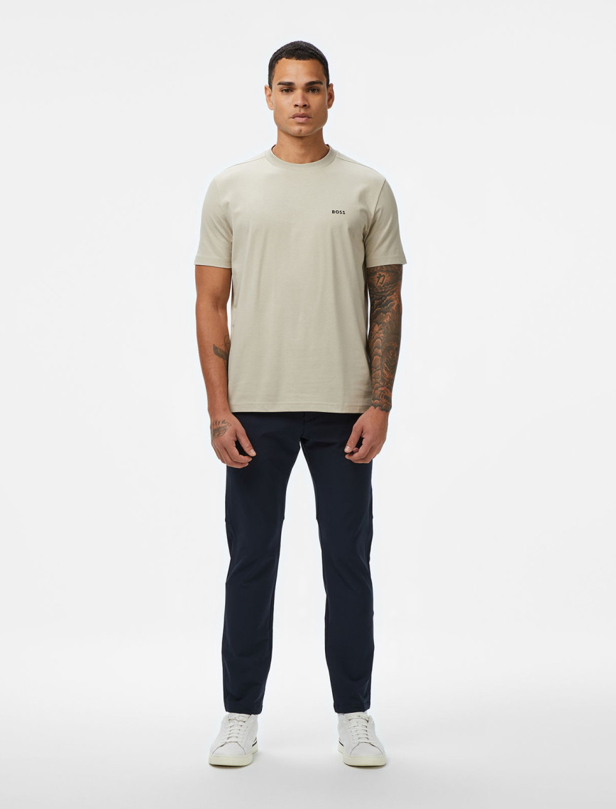 Boss Erkek Açık Bej T-Shirt Boss Erkek Açık Bej T-Shirt