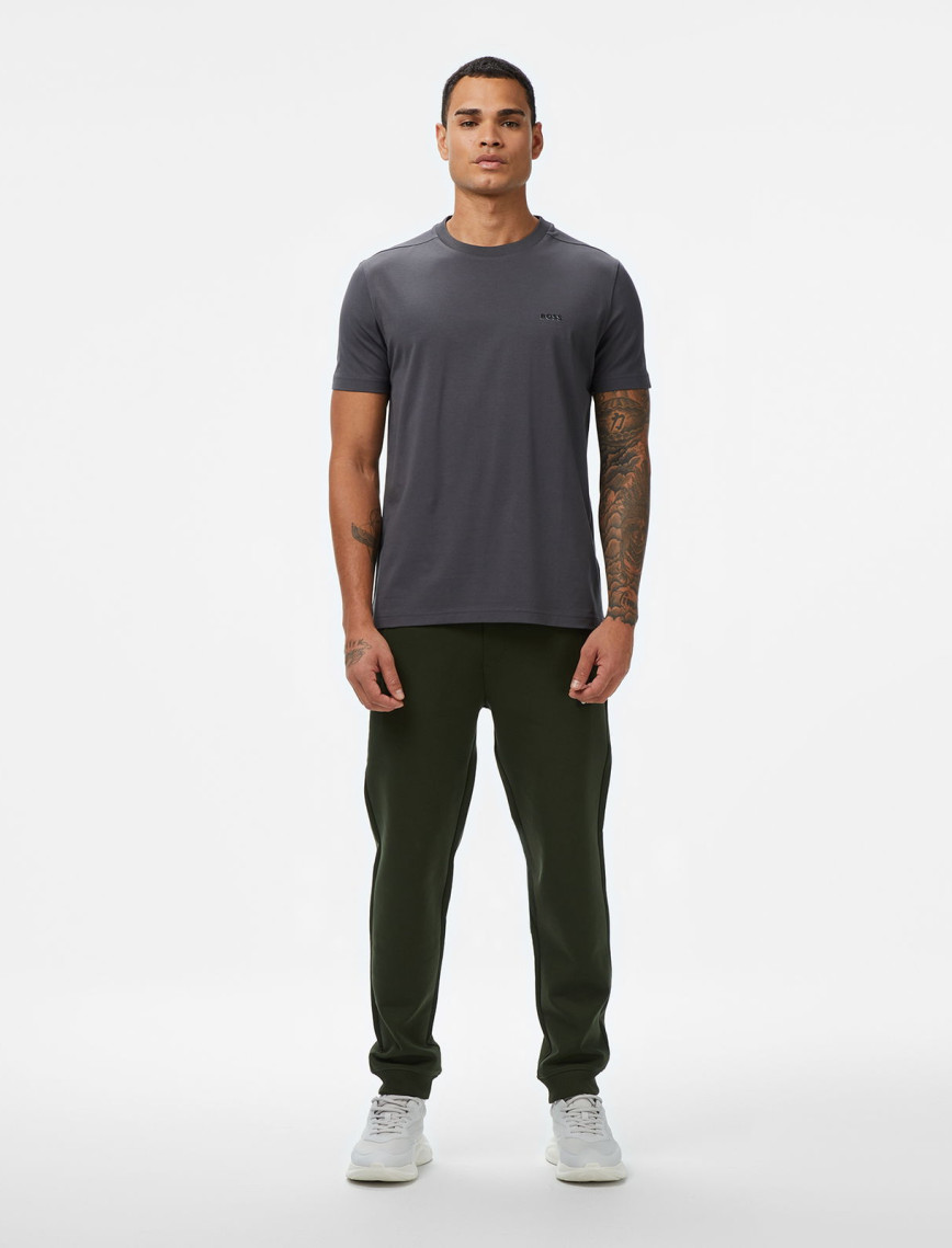 Boss Erkek Koyu Gri T-Shirt Boss Erkek Koyu Gri T-Shirt