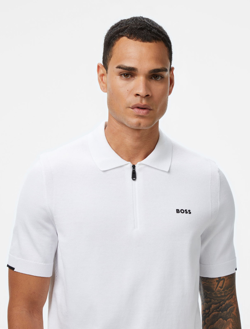 Boss Power X Erkek Beyaz Triko Boss Power X Erkek Beyaz Triko