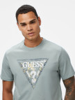 Guess Triangle Regular Fit Erkek Gri T-Shirt