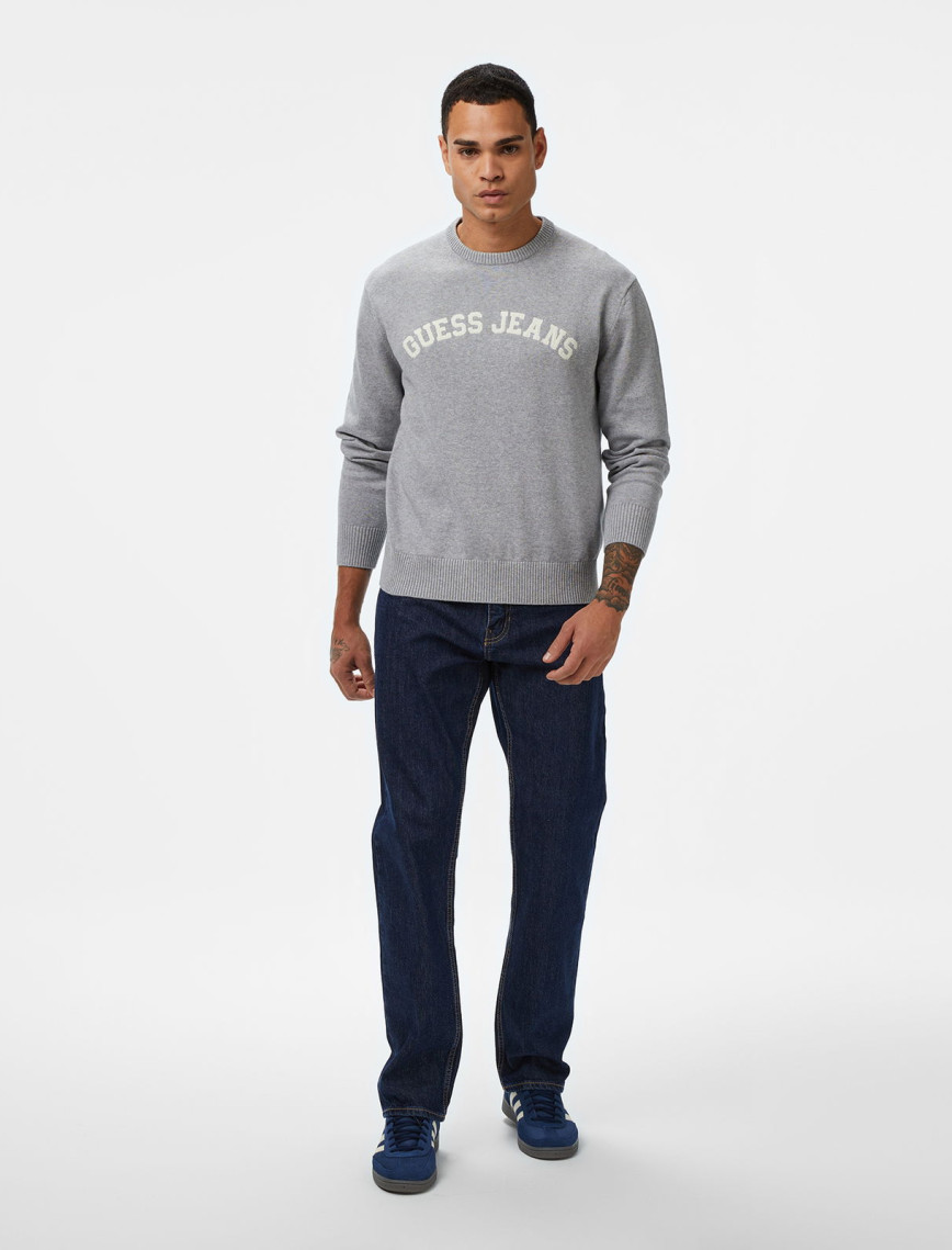 Guess Jeans Erkek Gri Triko Guess Jeans Erkek Gri Triko