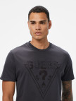 Guess Embroid Regular Fit Erkek Siyah T-Shirt Guess Embroid Regular Fit Erkek Siyah T-Shirt