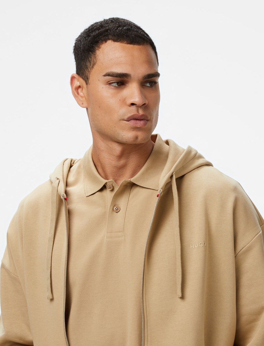 Hugo Dapozip Erkek Bej Sweatshirt Hugo Dapozip Erkek Bej Sweatshirt