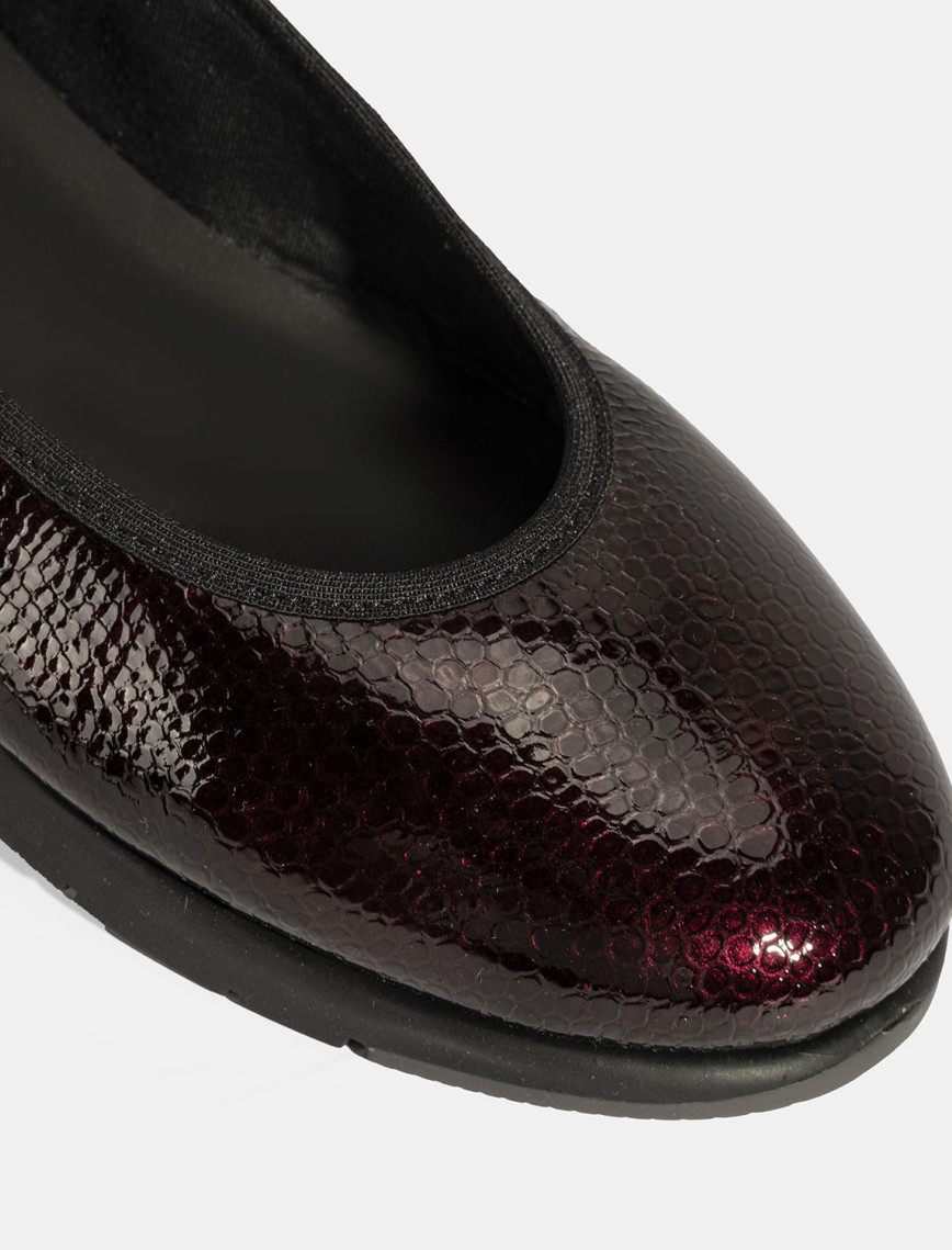 Kadın Bordo DesaComfort Günlük Deri Ayakkabı Kadın Bordo DesaComfort Günlük Deri Ayakkabı